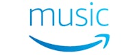 the amazon music logo on a white background