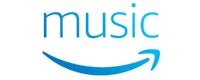 the amazon music logo on a white background